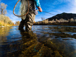 wading fly fishing