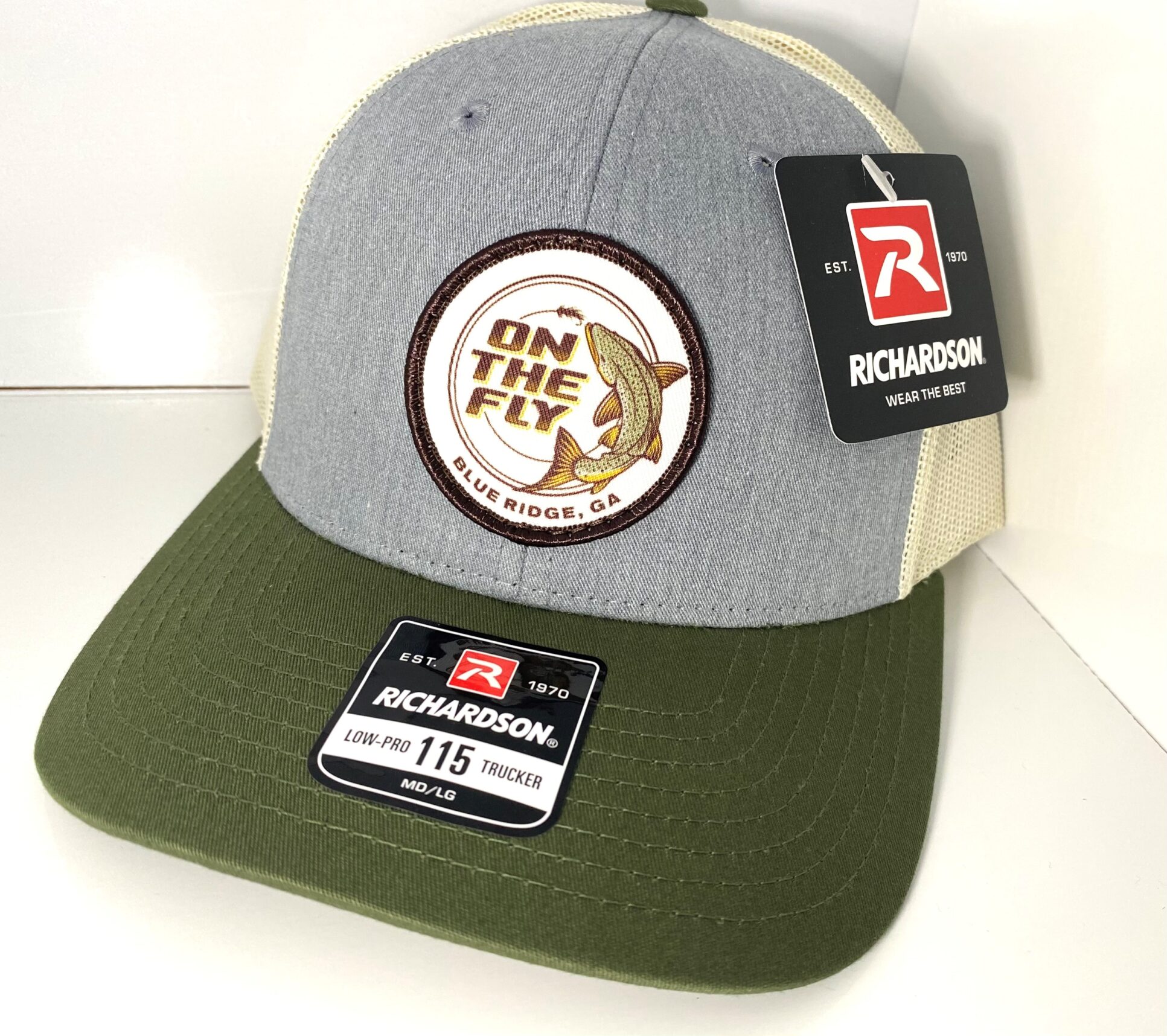 Richardson 115 Low Profile Trucker Hat with OTF Logo
