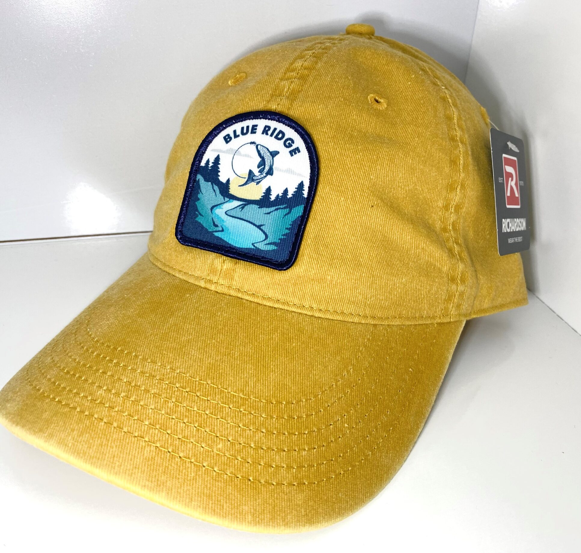 Richardson 324 with Trout Mountains logo  On The Fly Excursions - Fly  Fishing in North Georgia