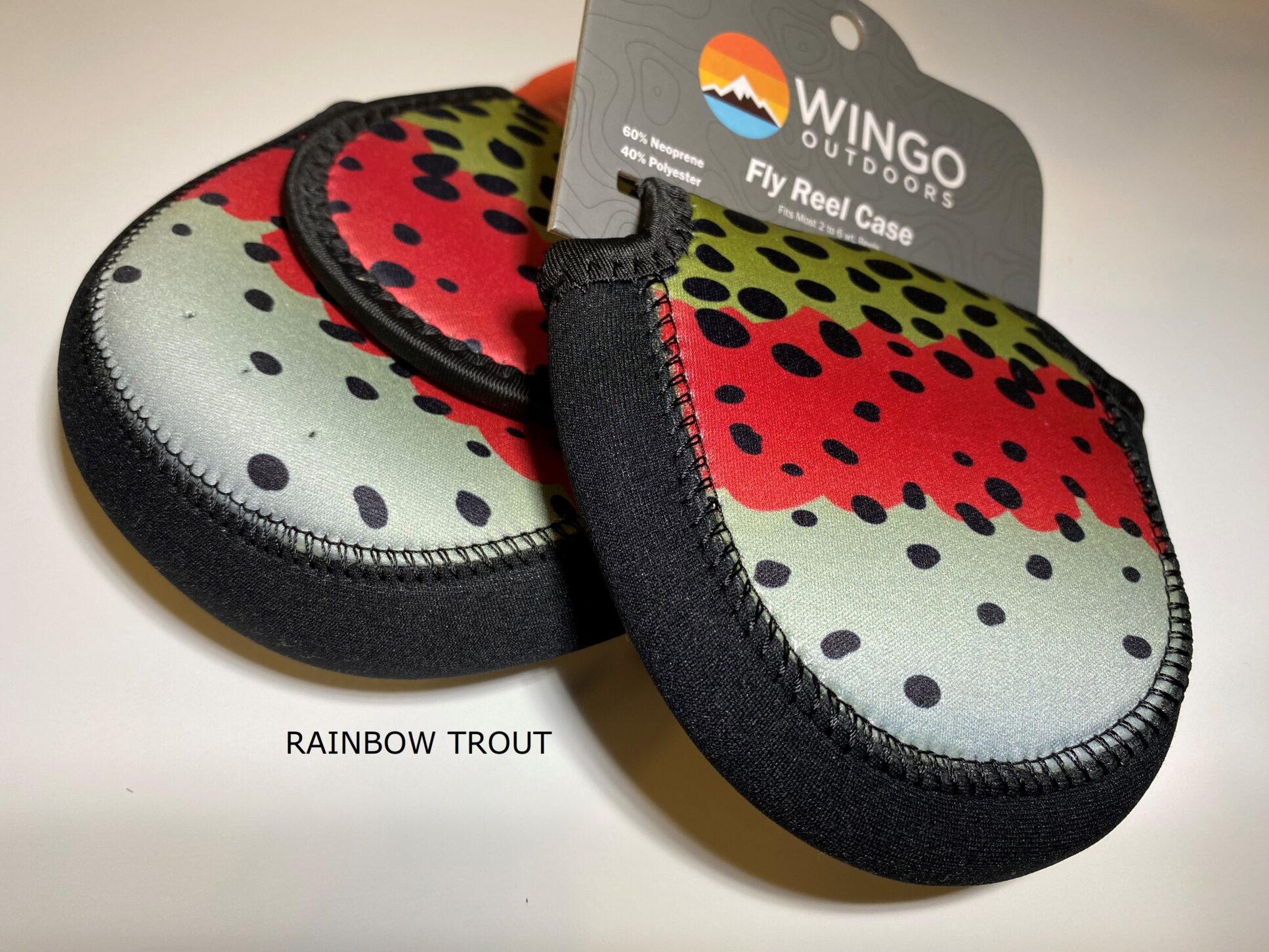 Wingo Outdoors Fly Reel Case in Small and Large